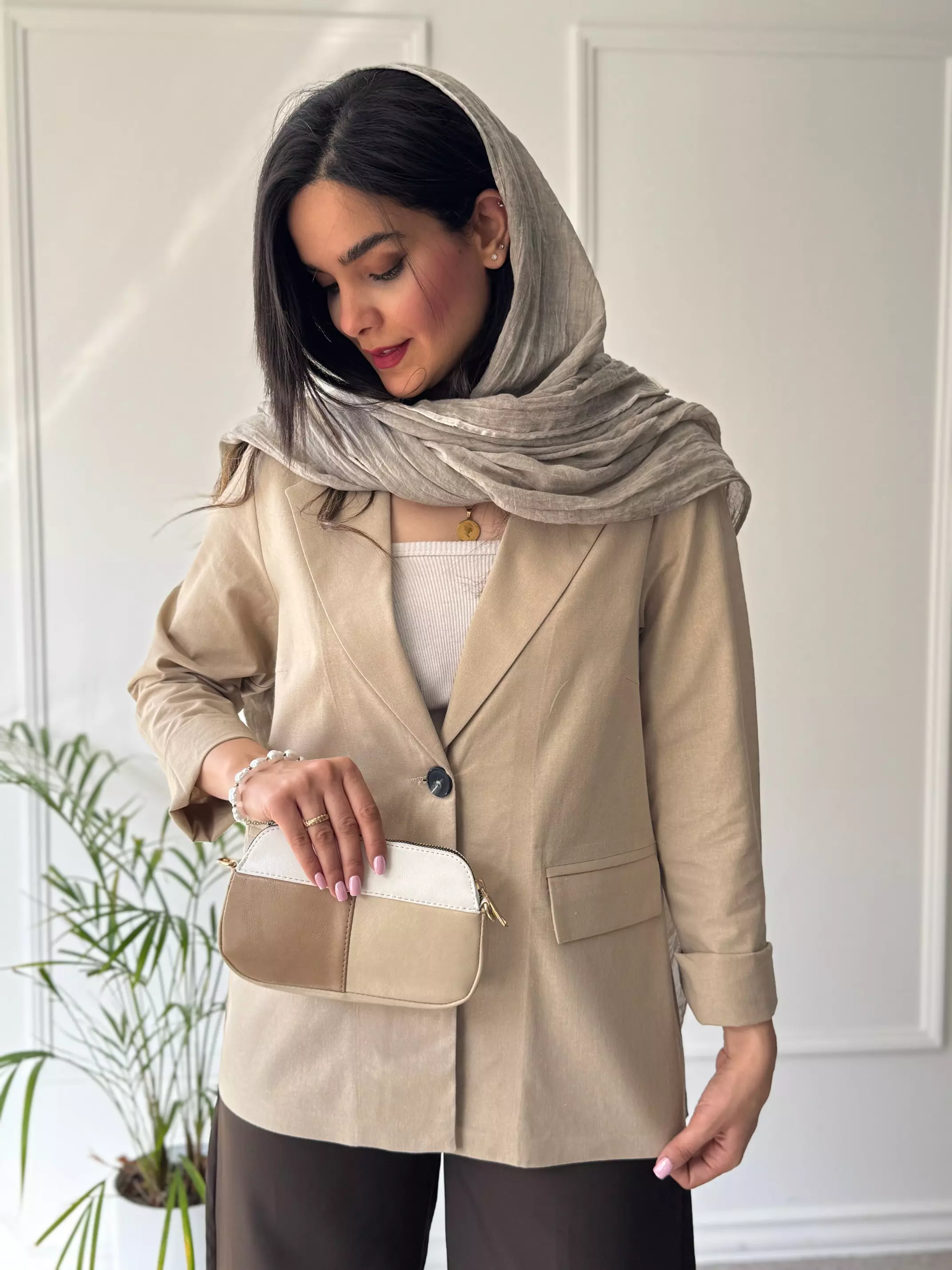کت لینن تیارا